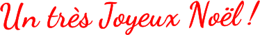 Un tr�s Joyeux No�l !